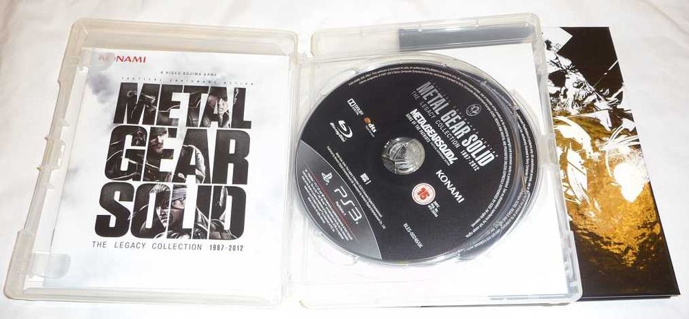 Metal Gear Solid The Legacy Collection PS3 + PS3 Slim = UNIKAT