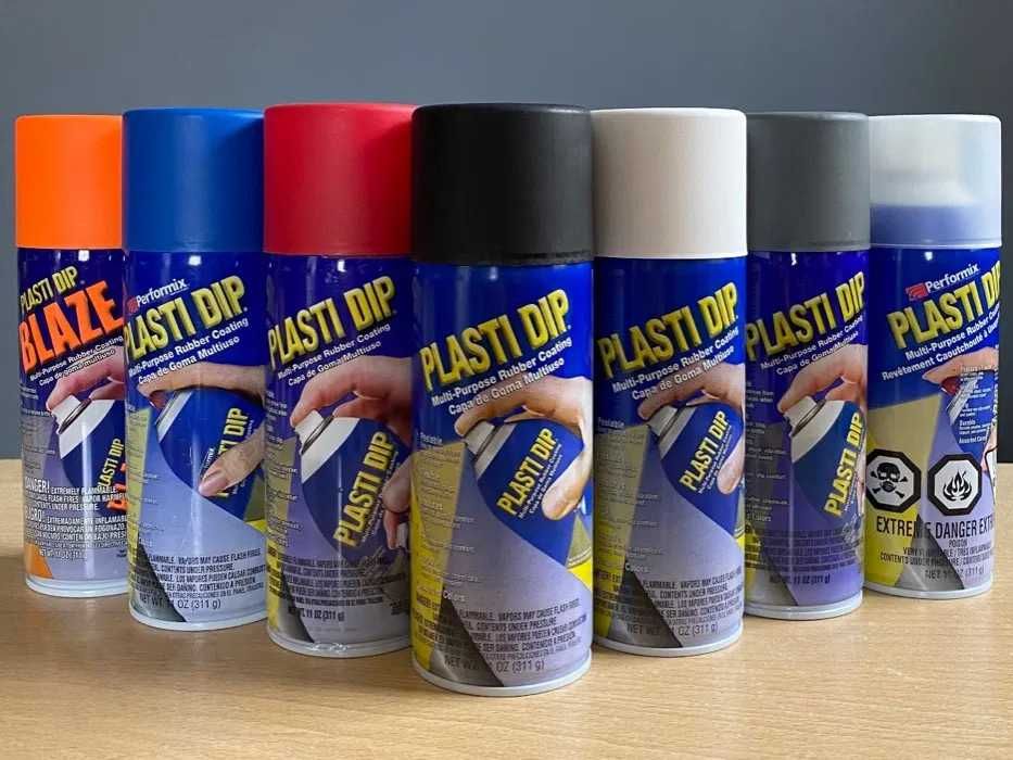 Рідка гума PLASTI DIP™ 400 мл (фарба, плівка) КОЛЬОРИ В АСОРТИМЕНТІ