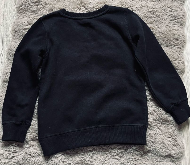 Bluza chłopięca czarna z aplikacja donozaura Dopo Dopo 116/122cm