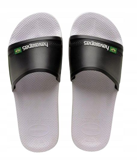 Havaianas klapki męskie czarne z logo 41-42 1j3a
