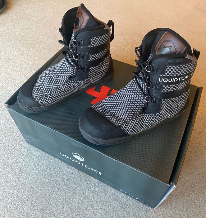 Liquid Force Hook 4D Wakeboard Bindings/ Botas - tamanho EU 41-42