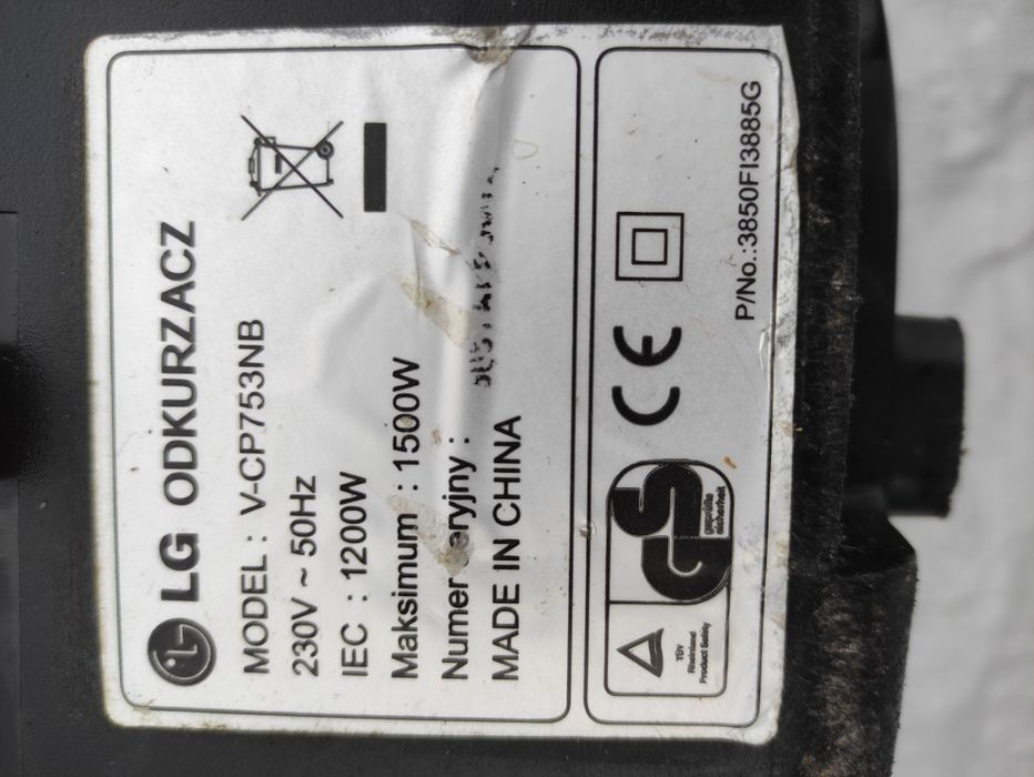 Odkurzacz LG 1500W