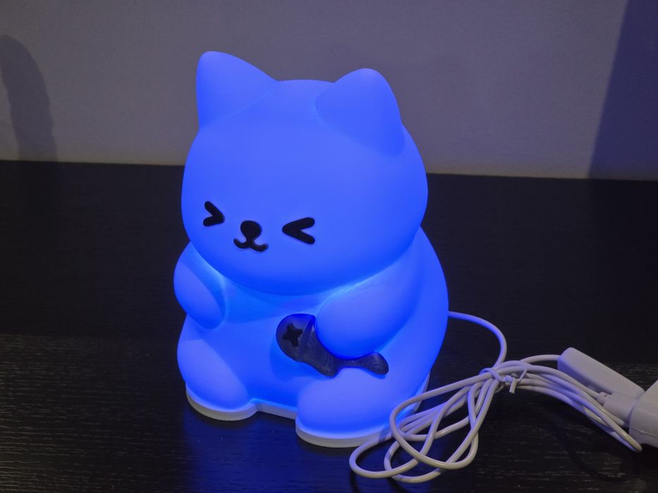 Luz Gato Meow Glow Multicolor