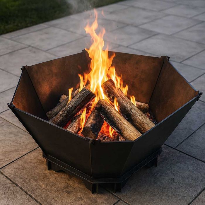 Nowoczesne palenisko ogrodowe grubość 3mm