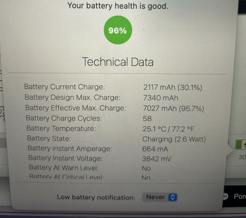 Apple iPad 8 A2270 IDEALNY BAt. 96% ORYGINAŁ
