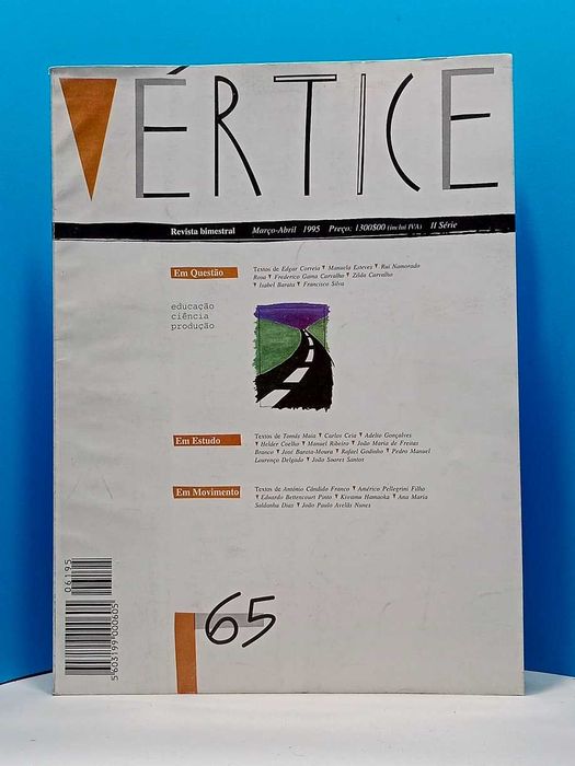 “ Revista Vértice ” Março – Abril 1995 – Nº 65