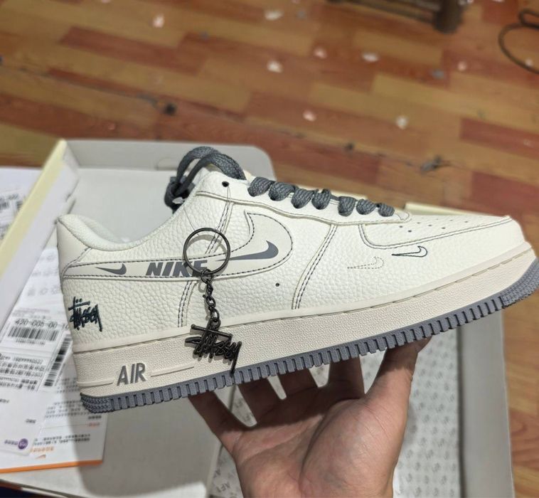 Кросівки Nike Air Force x Stussy, найк аір форс х стусі