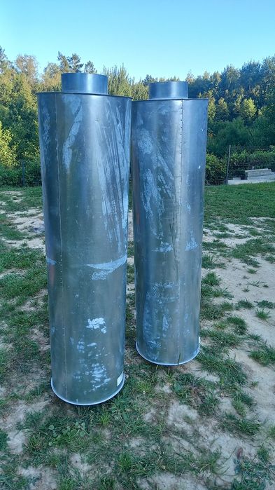 2xTłumik akustyczny do wentylacji