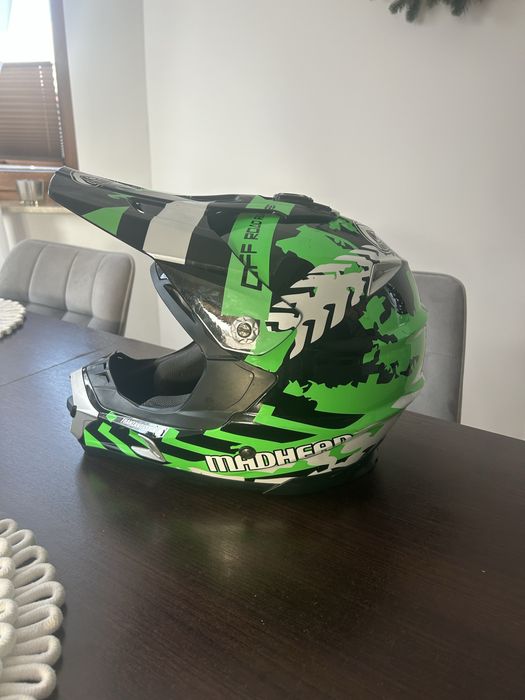 Madhead kask cross/enduro rozmiar M – zadbany