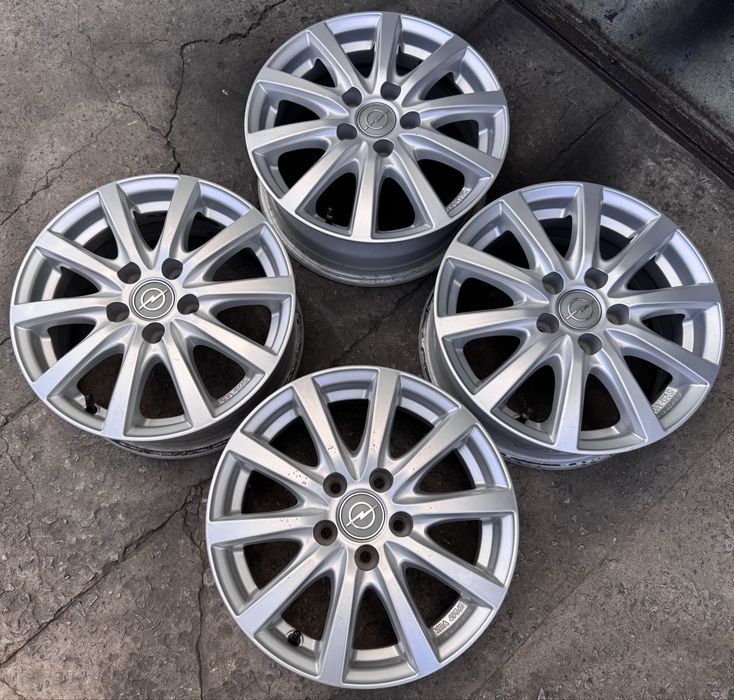 Литые диски r16 6J 5x105 ET-37 Aveo T300/Cruze/Bolt/Volt/Encore/Trax/Sonic/Mokka/Cavalier/Tracker/Verano/Buick/Astra J/Astra K/Excelle/Chevrolet/Opel