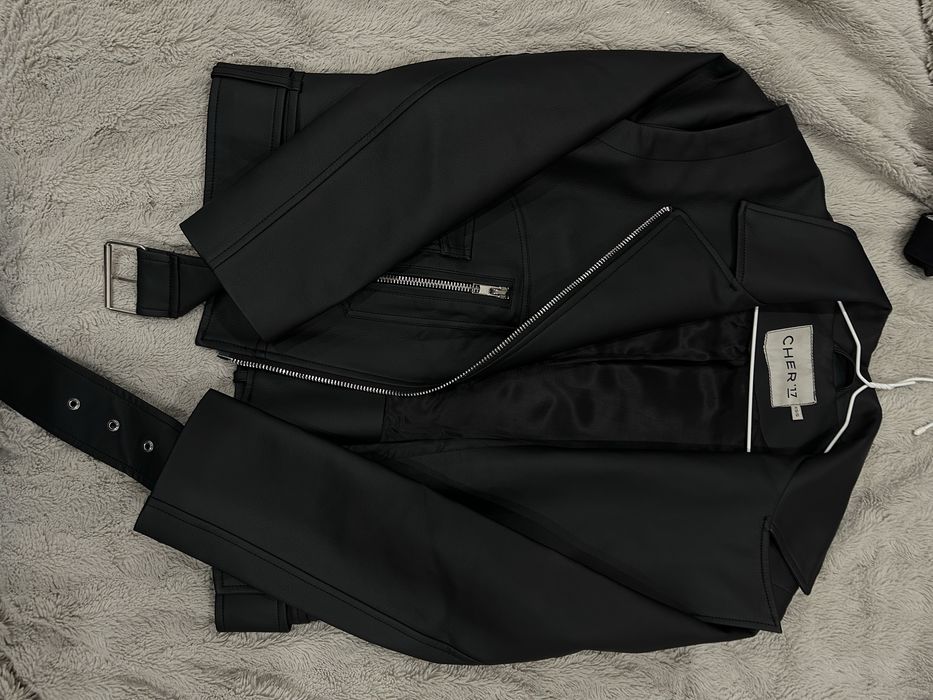 Шкіряна куртка Cher17 українського бренду