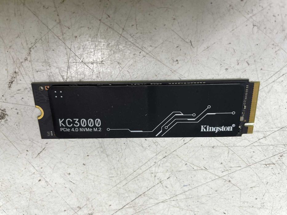 SSD накопитель 1TB M.2 2280 NVMe Kingston KC3000 Gen 4.0 x4 3D TLC NAND (SKC3000S/1024G)