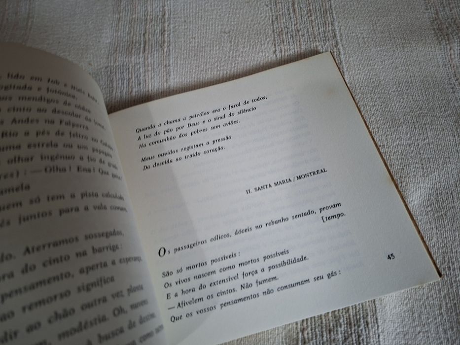 Poesia primeira edição de Vitorino Nemésio