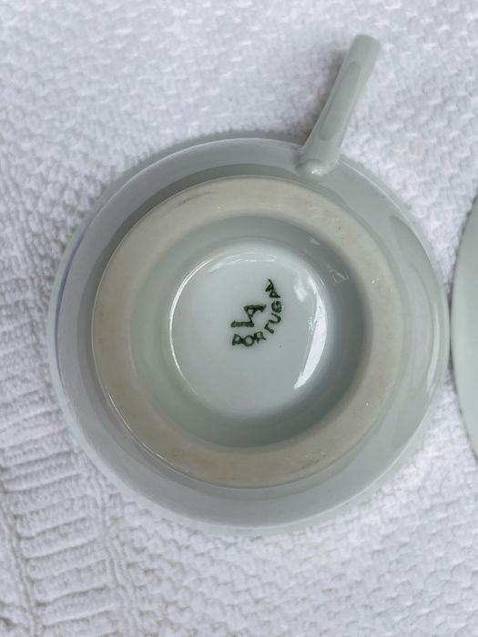 Chavenas com pires Vista Alegre