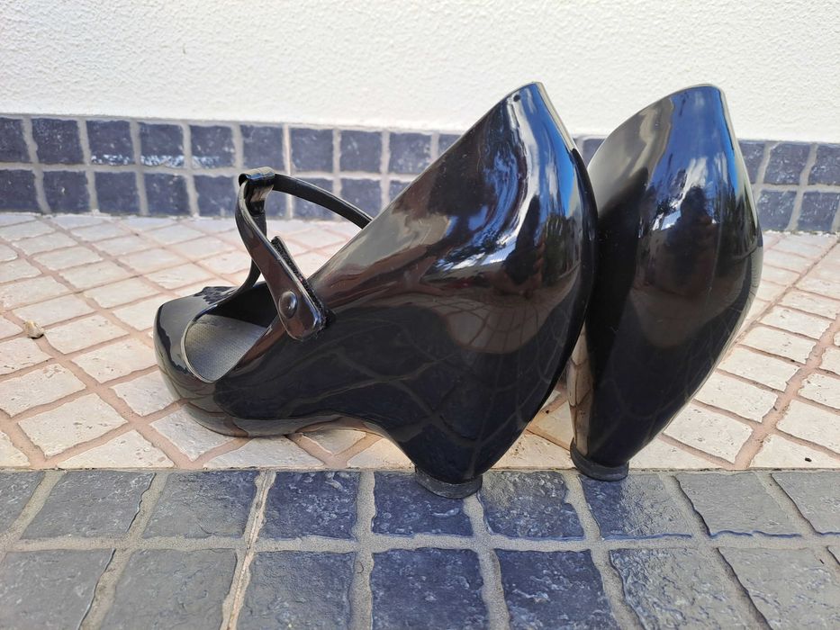 Melissa Vinyl - 38 cor preta