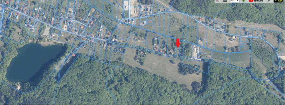 Wapnica k. Międzyzdrojów, piękna działka, pow. 1 210 m², wg MPZP: zabudowa jednorodzinna, na granicy Wolińskiego PN, dostęp do drogi - Widok 5