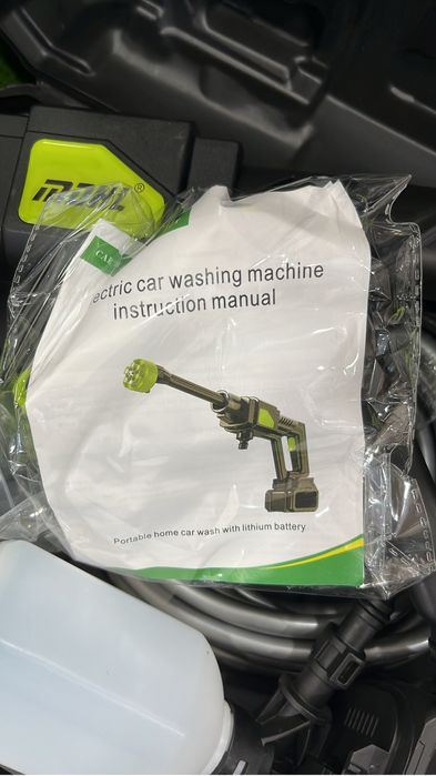 Masuina de lavagem de alta pressão a bateria