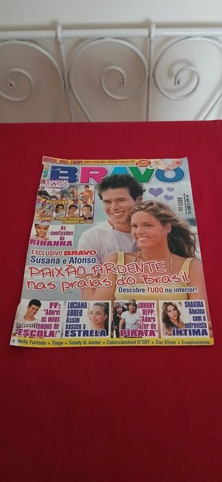 Capa Bravo + Artigo Morangos com Açúcar