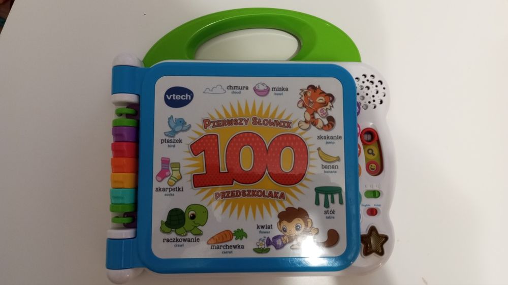 Vtech, Pierwszy Słownik Przedszkolaka, zabawka interaktywna