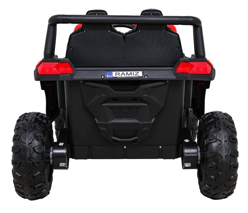 4x4 Samochód AUTO  na akumulator Buggy UTV 2000M Racing Czerwony