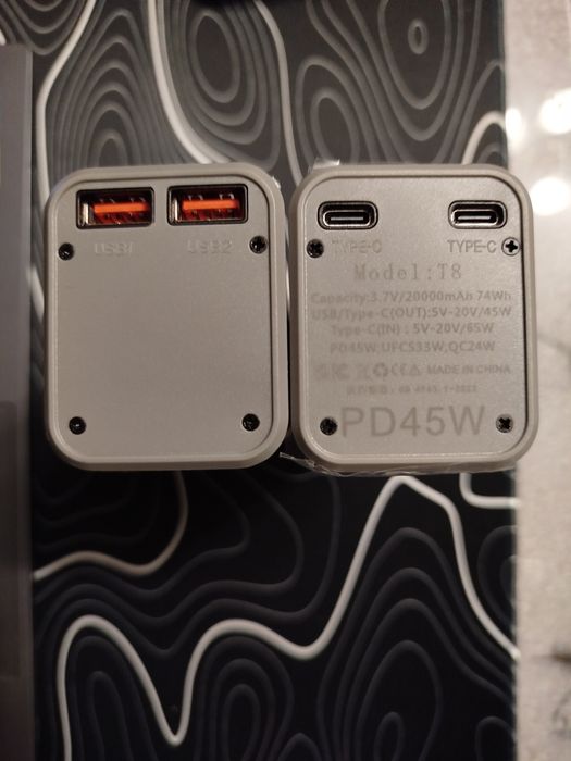 Павербанк EVE/Samsung 8*18650 DIY Power Bank Case PD 45W 

POWE