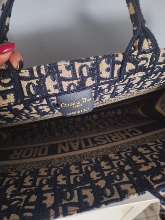 Duża torba Dior monogram