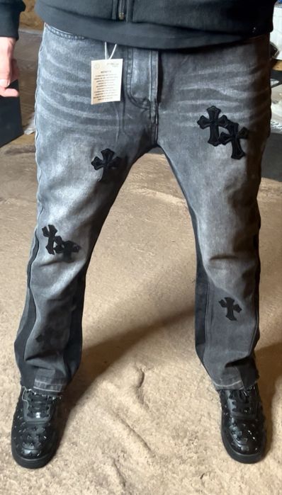 Джинсы Gallery Dept Chrome Hearts | FLARED JEANS (S) ОСТАННІ