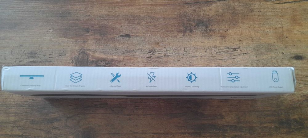 NOWA - Lampka LED do Laptopa/Monitora – Barwy Światła + Dotyk + USB-C