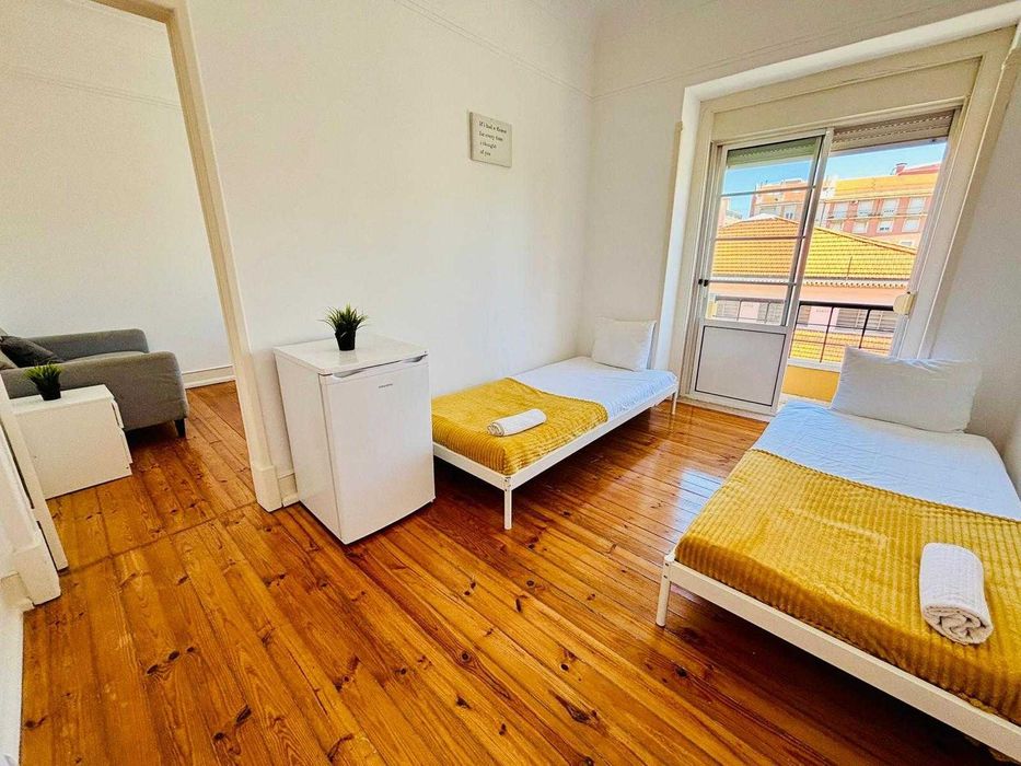 Seu quarto perfeito em Lisboa
