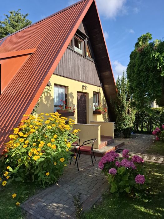 U Cecylii- domek letniskowy  w Rowach.