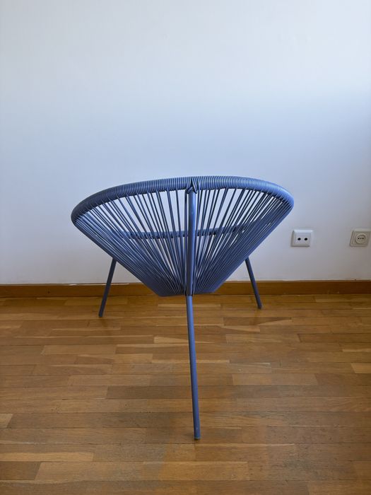 Cadeira exterior oval