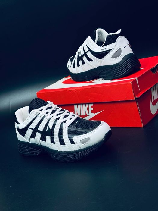 Мужские красовки найк 6000 Найки ОСЕНЬ кожаные молодежные кросивки Nike P-6000 кожаные красивки Кроссовки мужские найк