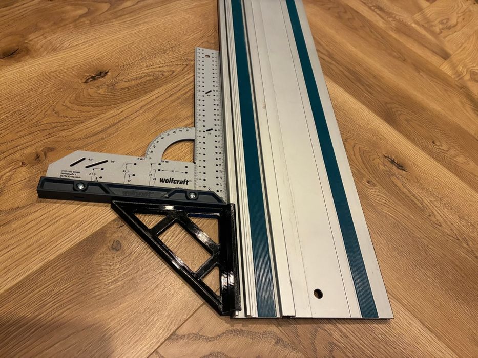 Przykładnica kątowa do szyn Makita / Festool – cięcie 90° i 45°