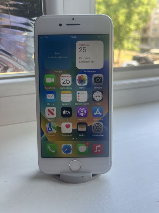 Apple iPhone 8 64gb Silver NeverLock АКБ94% Айфон 8 64гб