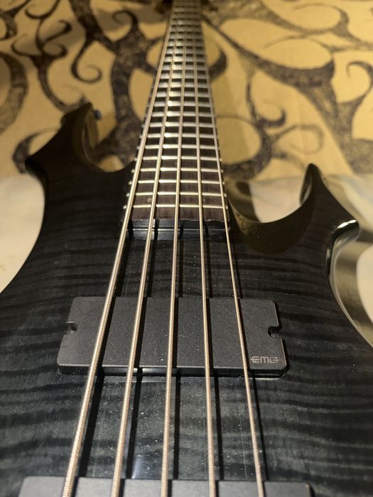 Gitara basowa ESP LTD F-415FM Zamienie na 4rke