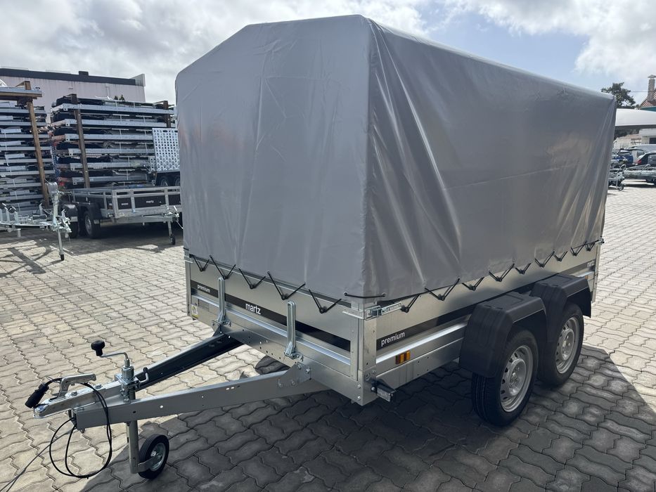 Atrelado MARTZ PREMIUM 2,65M /2 XL + lona de cobertura NOVO