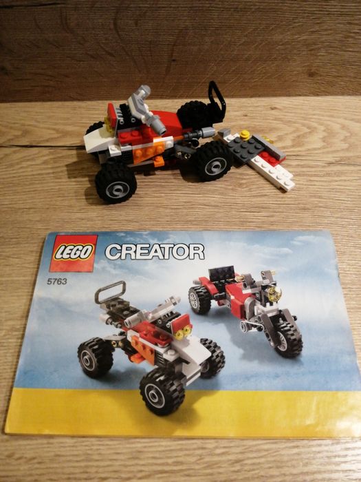 lego 2 zestawy 5763 creator oraz monster trick 60251