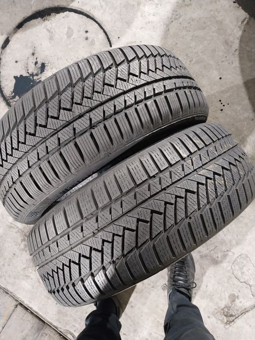 215.55.17 Zimowe Continental super stan montaż