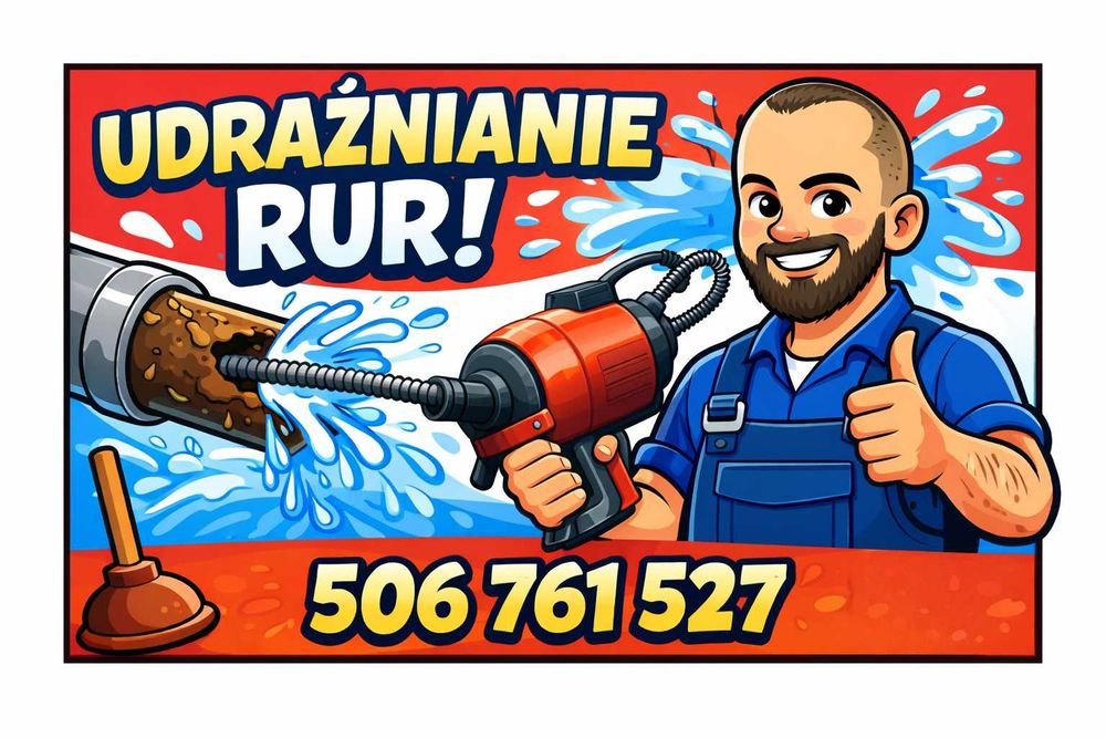 Przepychanie Rur Udrażnianie Rur Udrażnianie Kanalizacji Hydraulik