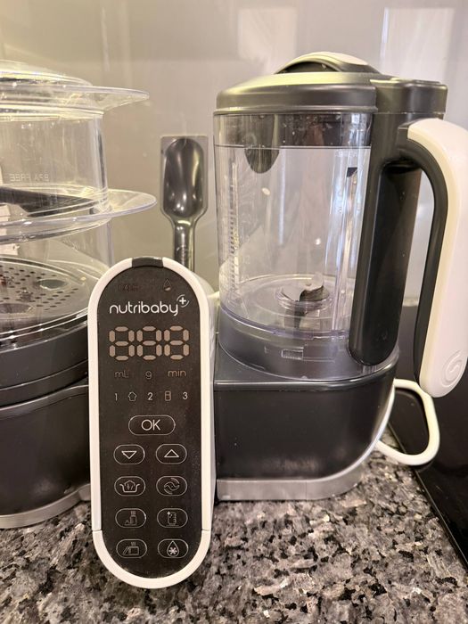 BabyMoov Nutribaby+ – robot kuchenny / parowar / blender dla dzieci