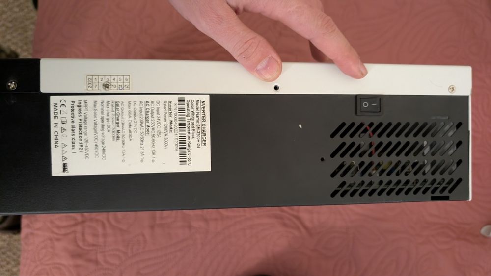 Гібридний інвертор 24в 3000ват