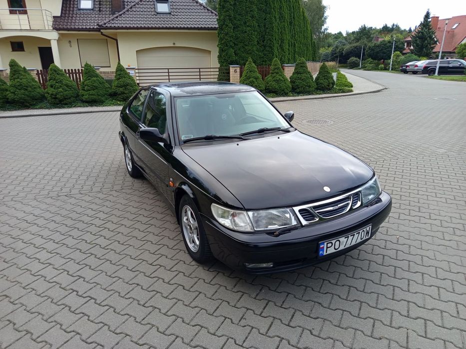 Saab 9-3 Coupe klima alu el Welur oryginał ! bezwypdek! I wł na PL!