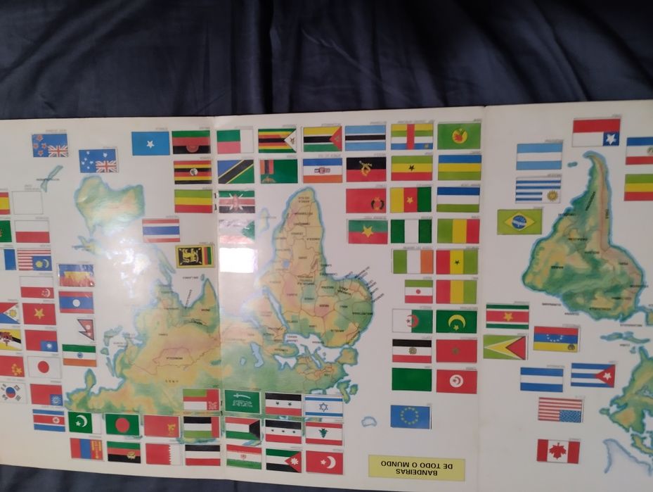 Atlas das bandeiras de todo o mundo
