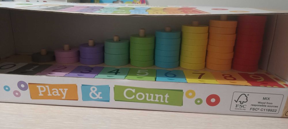 Zabawka drewniana Trefl Play & Count  Do liczenia