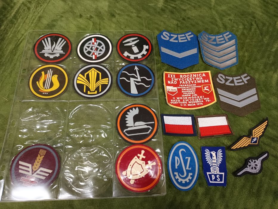 Naszywki wojskowe lwp ludowe wojsko polskie