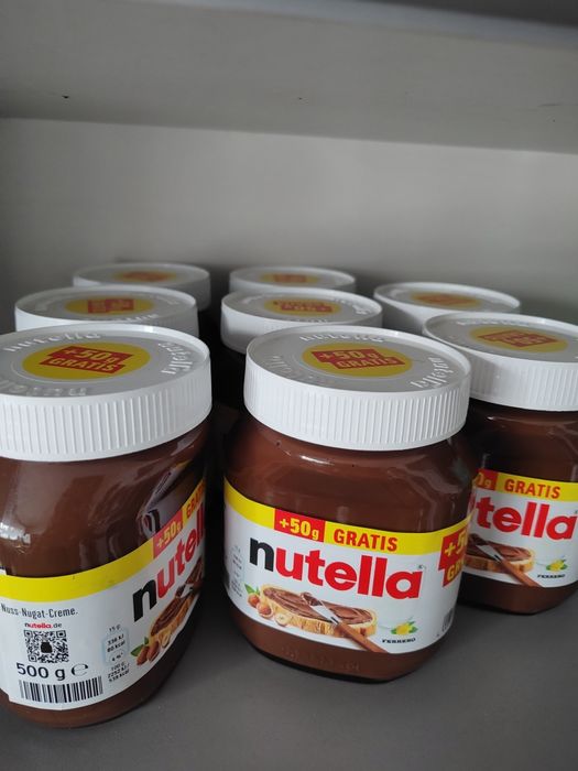 Nutella 4 kg / Praliny Lindt + 2 x Milka