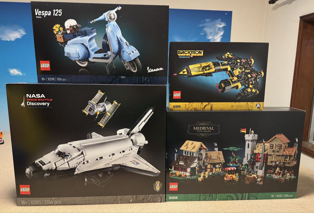 Lego Creator Expert/ ICONS- vários