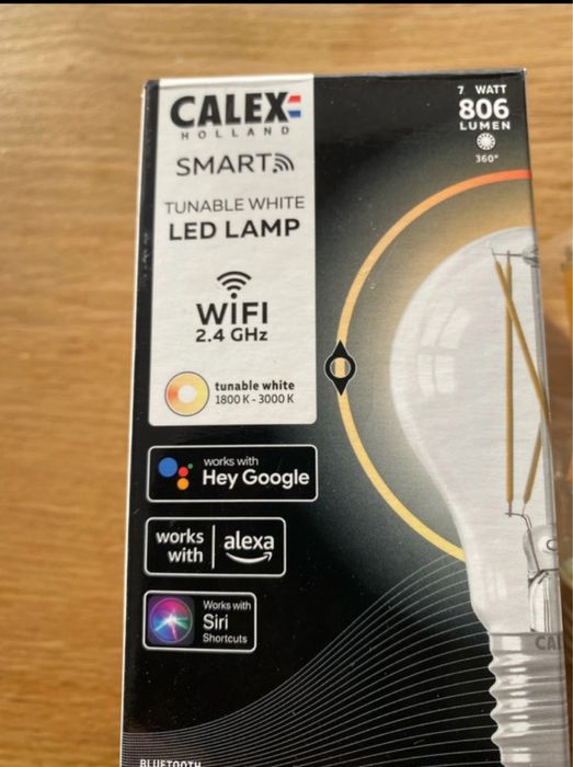 Zarowka Led Smart Wifi 2700K Calex e27