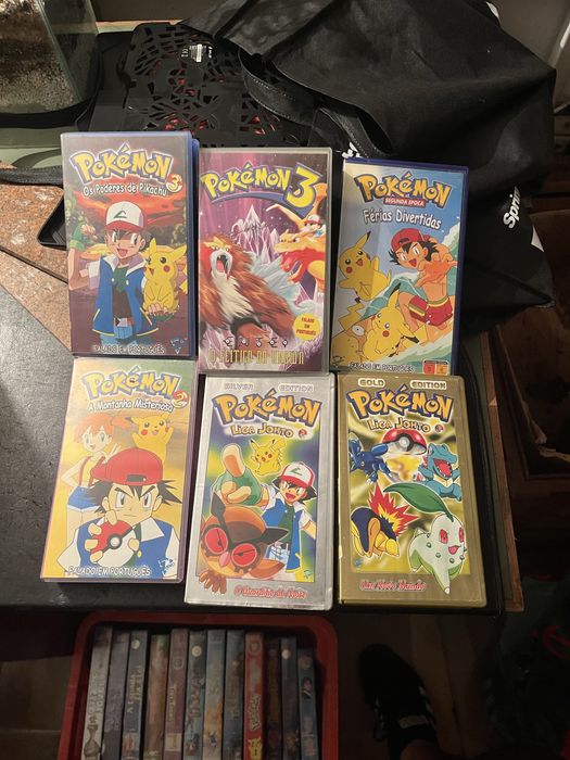 Cassetes pokemon