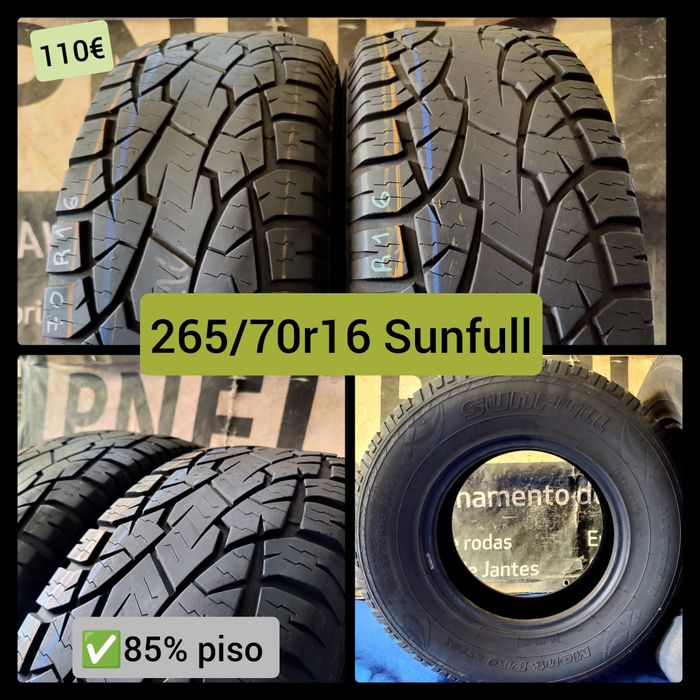 Pneus ocasião 235/70r16 245/70r16 245/75r16 265/70r16
